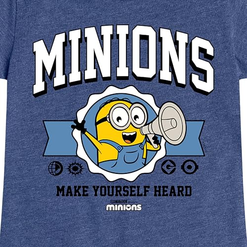 Despicable Me Minions - Make Yourself Heard - Toddler & Youth Girls Short Sleeve T-Shirt3