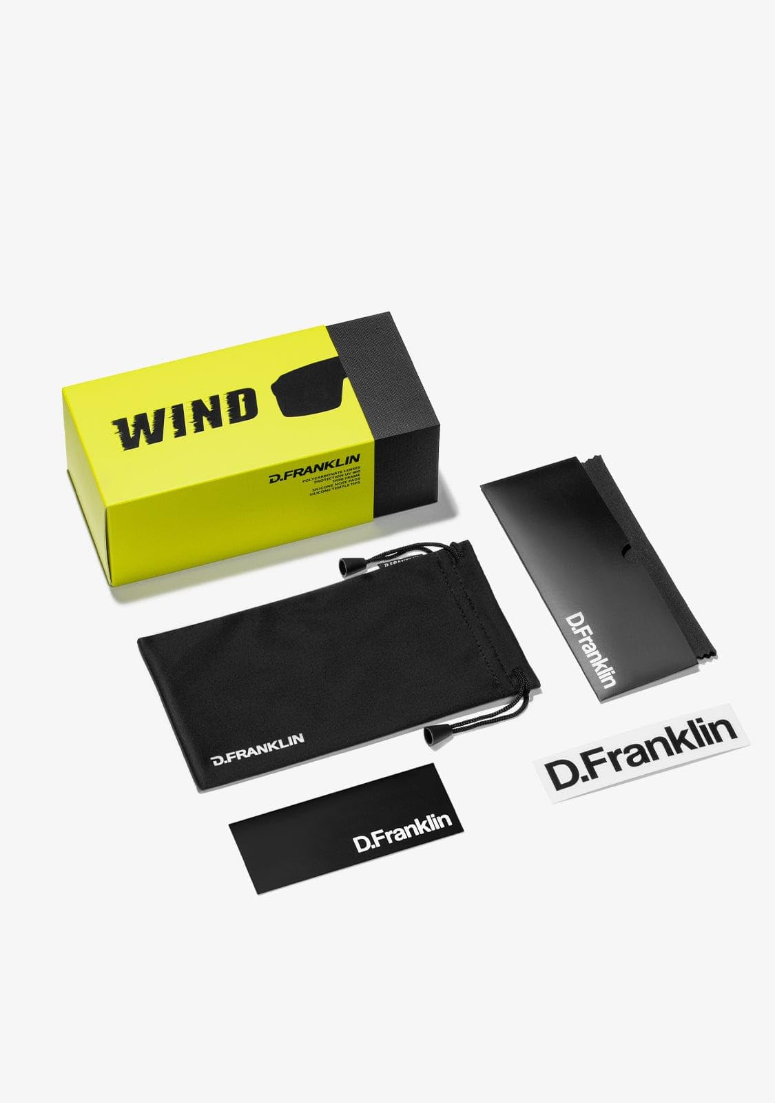 D.Franklin - Occhiali da sole unisex con lenti a protezione UV - Modello wind - Occhiali da Sole per Uomo e Donna - Sunglasses