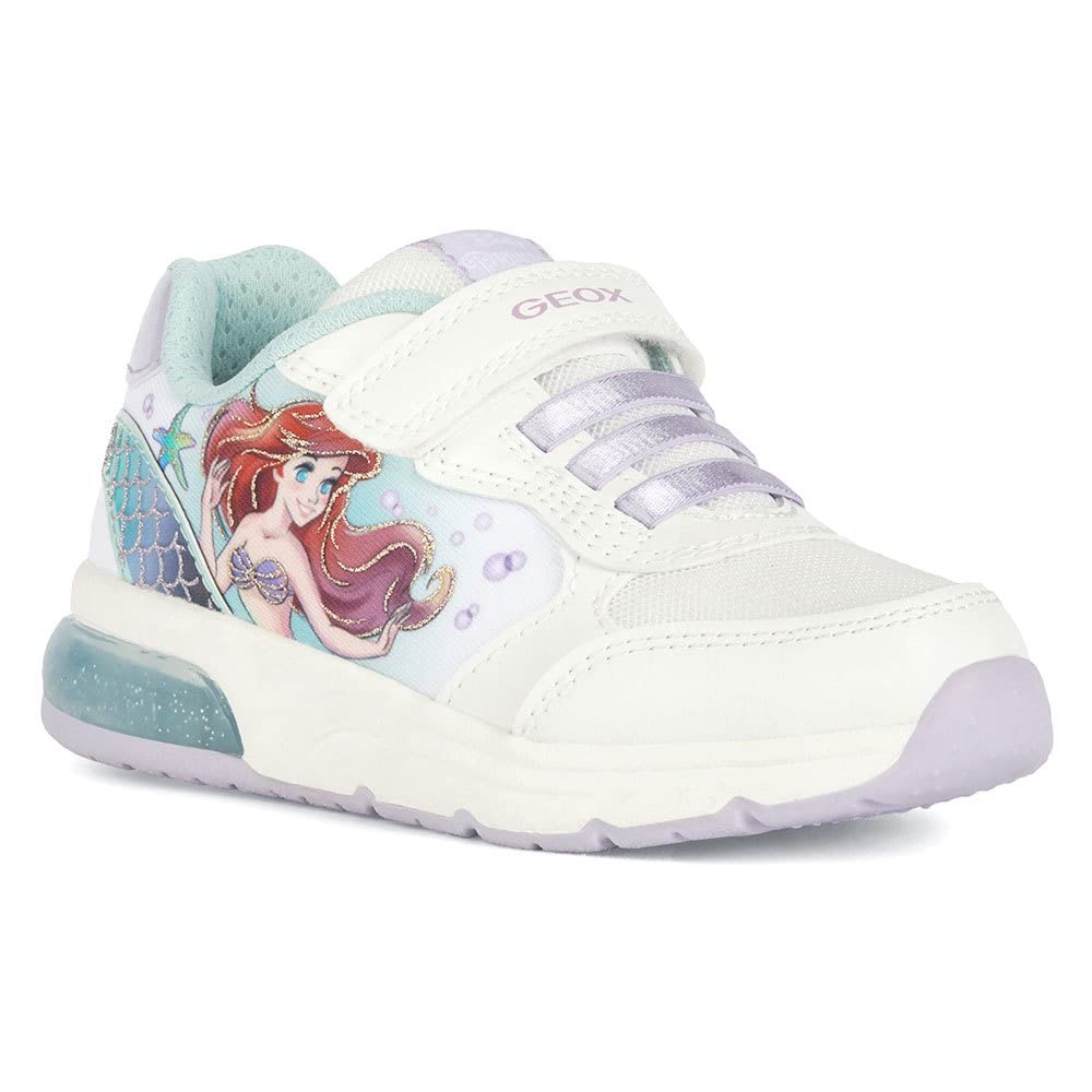 Geox J Spaceclub Girl B, Sneakers para Niña