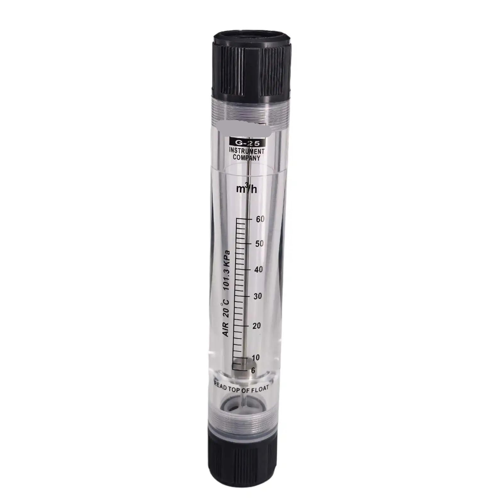 1 Uds LZM-25G 1 "1-45GPM líquido/6-160m3/h medidor de flujo de aire rotámetro(10-100 m3 Per hour,For Air)