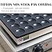 50PCS Mini Pancakes Maker Machine, 110V Electric Commercial Dutch Pancake Maker, Non-stick Small hotcake Maker Mini hotcakes machine for Home Kitchen Restaurant Business