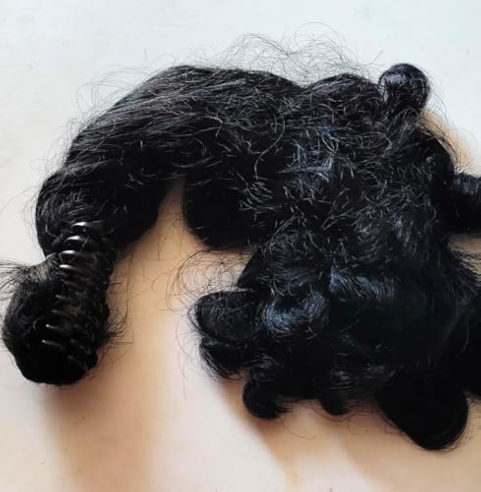 Claw Clip Attached Ponytail Hair Style Synthetic Extensions