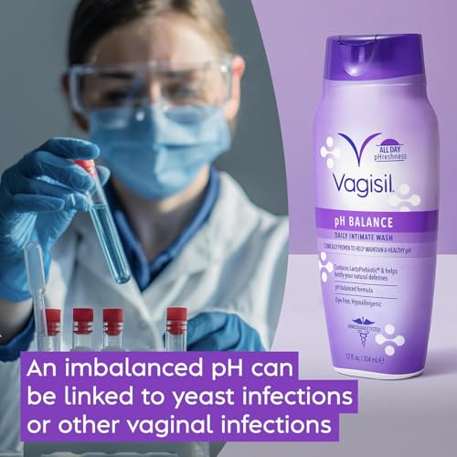 image for Vagisil Feminine Wash for Intimate Area Hygiene, pH Balance, Gynecolog