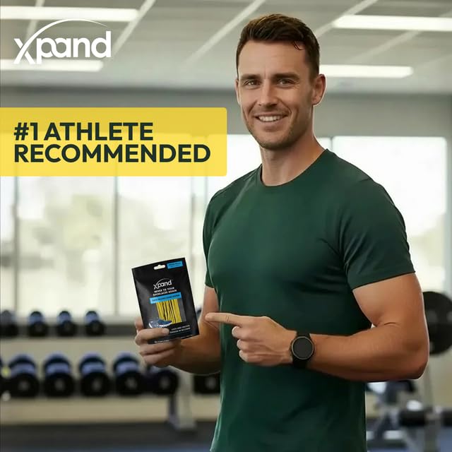 Image of Xpand Quick Release Round-Lacing No Tie Shoelaces System with Elastic Laces - One Size Fits All Adult and Kids Shoes