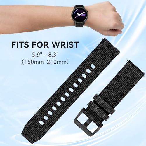 Correa de nylon 20mm para Garmin Vivoactive miniatura 6