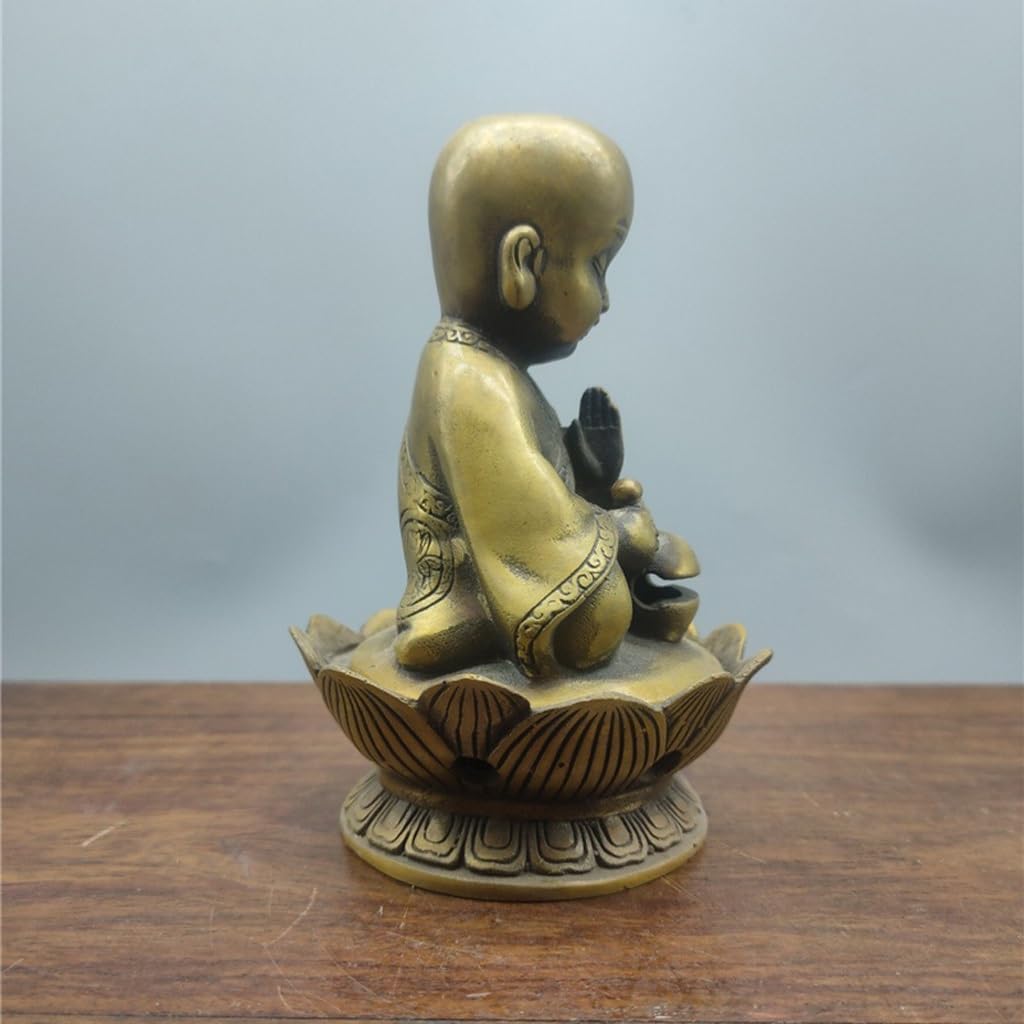 Incense Holder Incense Burner Incense Waterfall Incense Burner Incense Burner Buddha Statue Home Gifts Craft Ornaments Creative Meditation Incense Holder Backflow Incense Burner