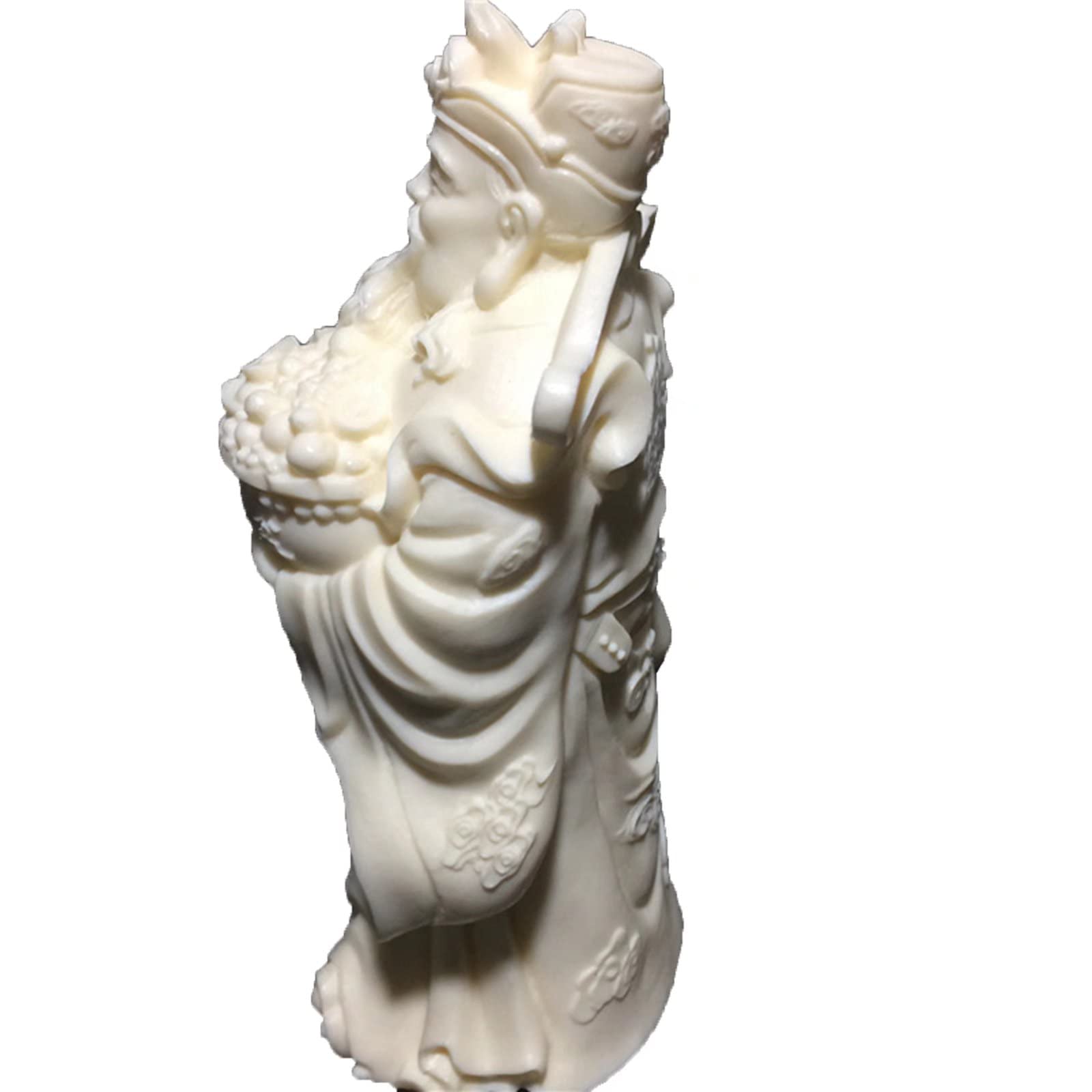ALANIZ Estatua de Buda Fengshui Estatua del Dios Chino de la Riqueza Estatua de Buda Tallada a Mano Escultura de Arte Moderno Decoraciones for el hogar de Alta Gama Las Mejores Figuras de Regalo