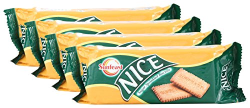 Big Bazaar Combo - Sunfeast Biscuits Nice, 150g (Pack of 4) Promo Pack