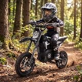 Actionbikes Motors Kinder Elektro Motorrad Raider (Schwarz)