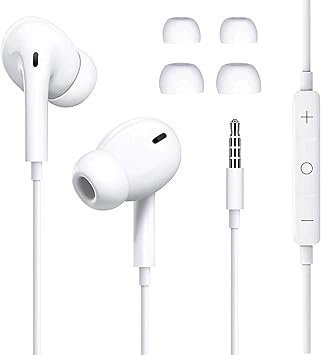 Amazon Co Jp 22新版 イヤホン 有線イヤホン イヤホンマイク マイク付き いやほん ステレオイヤフォン リモコン付き ノイズキャンセリング 通話対応 音量調整 インナーイヤー型 ヘッドホン 3 5mmジャックzoom Youtube Pc Android Iphone 多機種対応 ホーム