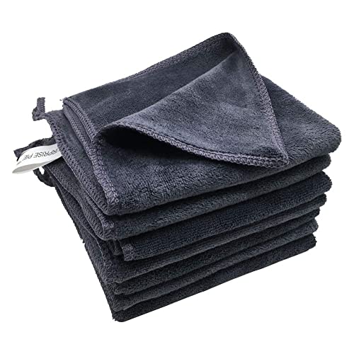 SURPRISE PIE Microfiber Cleaning Cloth Ultra Absorbent & Soft Micro Fiber Cloth for Cleaning for House Kitchen Boat Microfiber Towels for Cars Window Cleaner (12