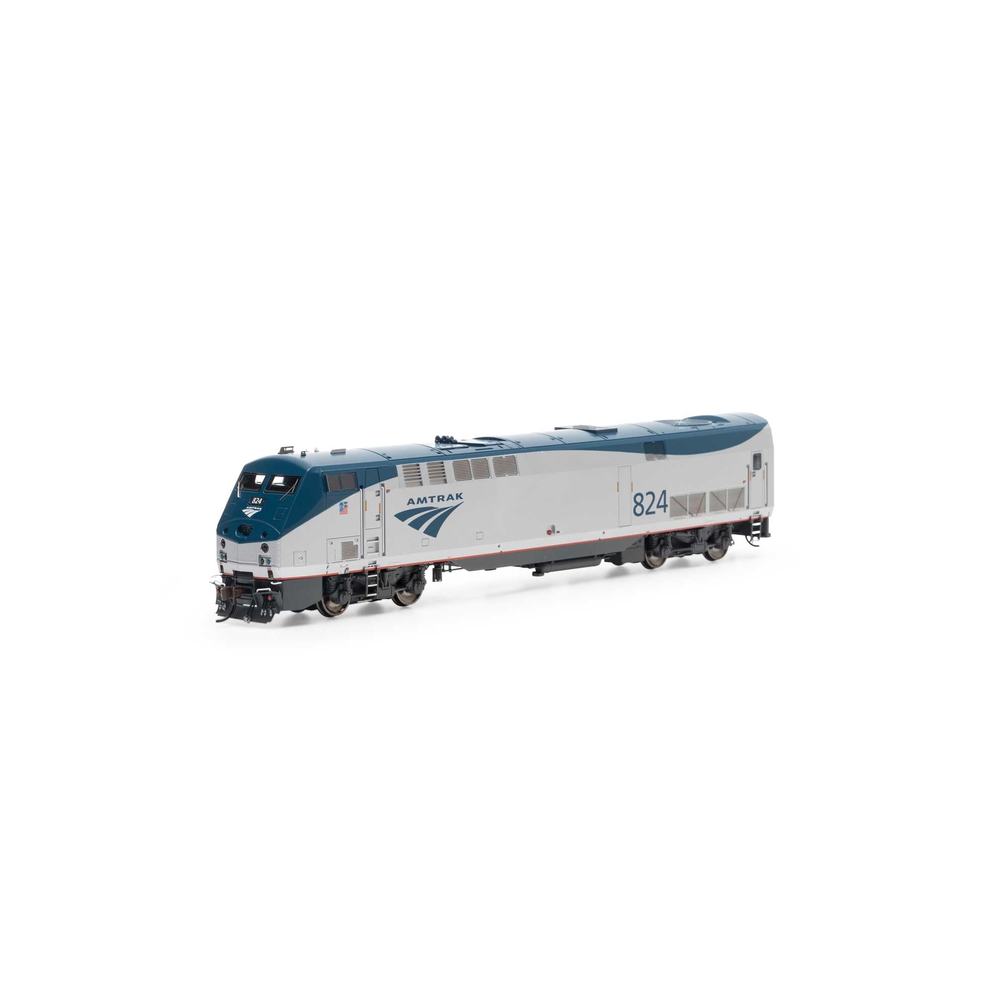 Athearn HO P40DC w/DCC & Sound Amtrak/Phase V #824 ATHG82380 HO Locomotives