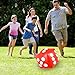 4 Pieces Jumbo Inflatable Dice 19.7 Inch Giant Inflatable Dice Multicolor Large Fun Game Toy for Indoor Outdoor Lawn Swimming Pool Party Board Game (White, Black, Blue, Red)
