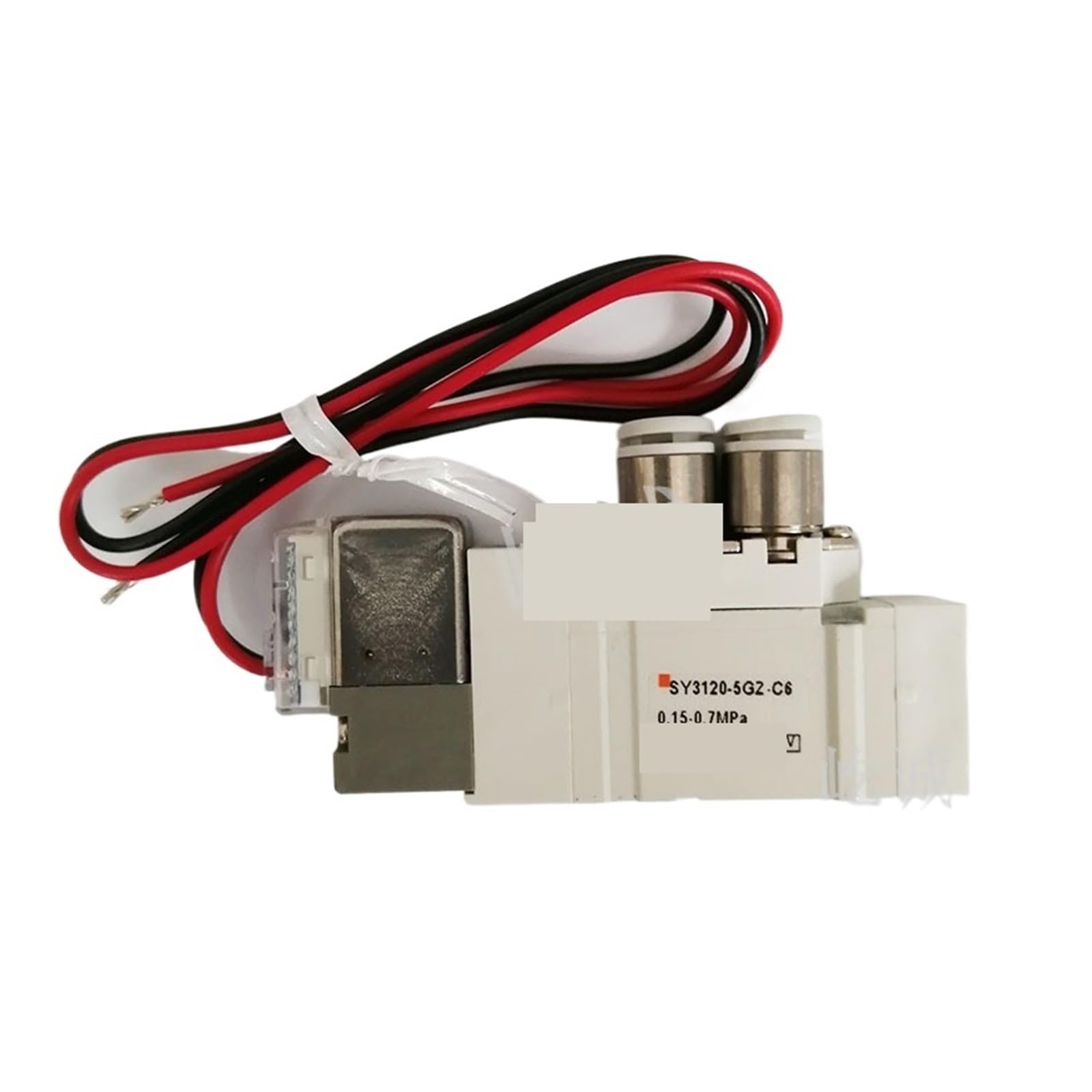 Électrovanne SY3120-5GZ-C6 pneumatique DC24V pour raccord instantané φ6