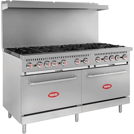 Kratos Propane Oven Stove Combo: A Culinary Powerhouse for Restaurants