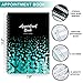Appointment Book – Undated Salon Appointment Book, Daily＆Hourly Schedule Book with 200 Pages, 6 AM - 9 PM, 15 Minute Intervals Day Planner, 7.8’’ x 11.5’’, 4 Column, Twin-Wire Binding, Hardcover