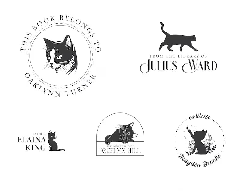 Custom Book Embosser, Personalised Book Stamp, Book Stamp Embosser, Library of Stamp