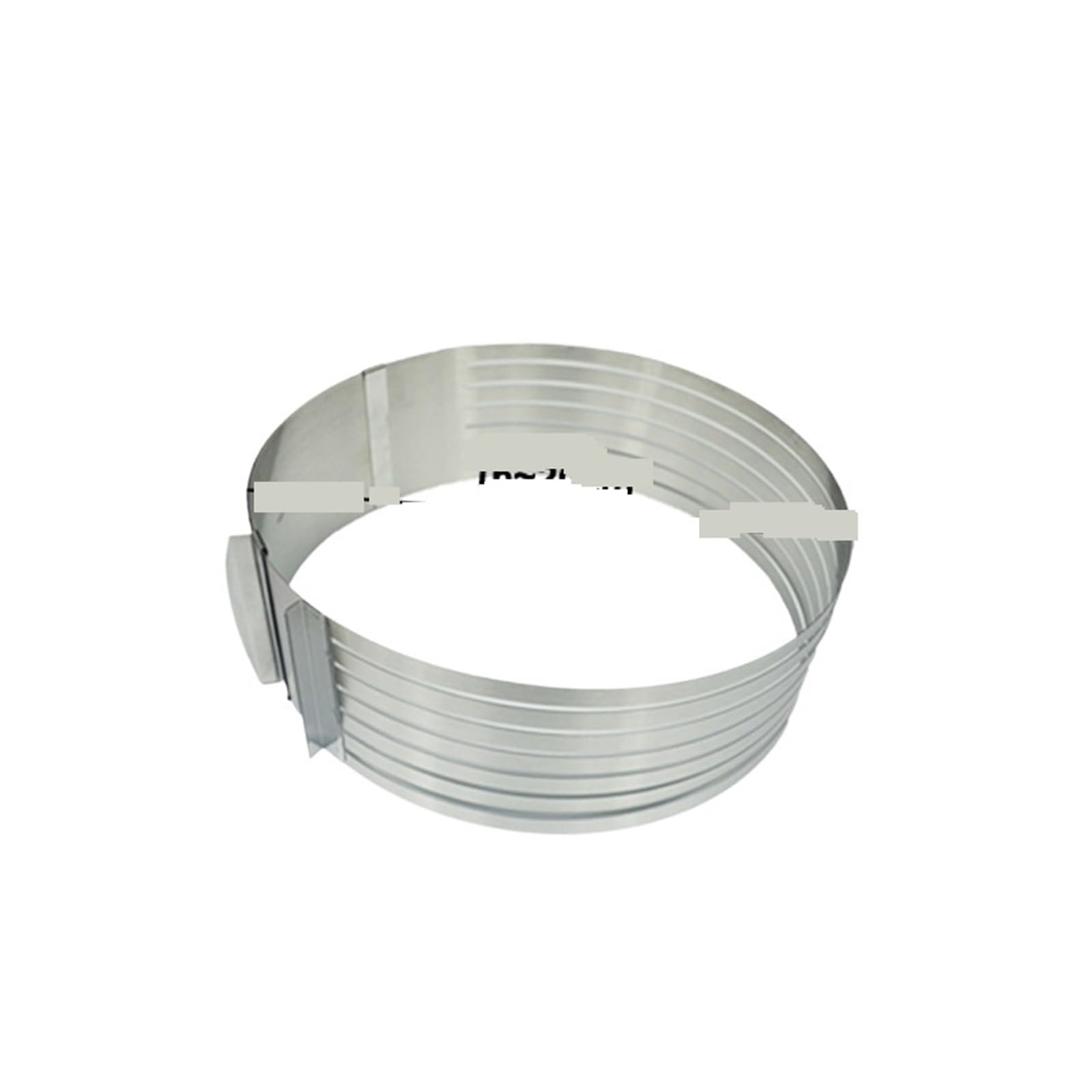 Anillo para Mousse de Acero Inoxidable Molde retráctil de Acero Inoxidable for Hornear Mousse, Molde for Tartas, Ajustable for