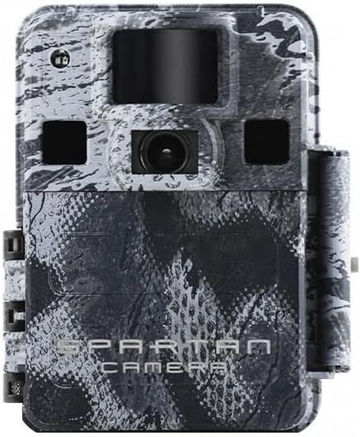 Spartan Camera Eclipse Advanced Blackout IR Wide Angle Non Cellular Trail Camera SR4-BK, Grey camo