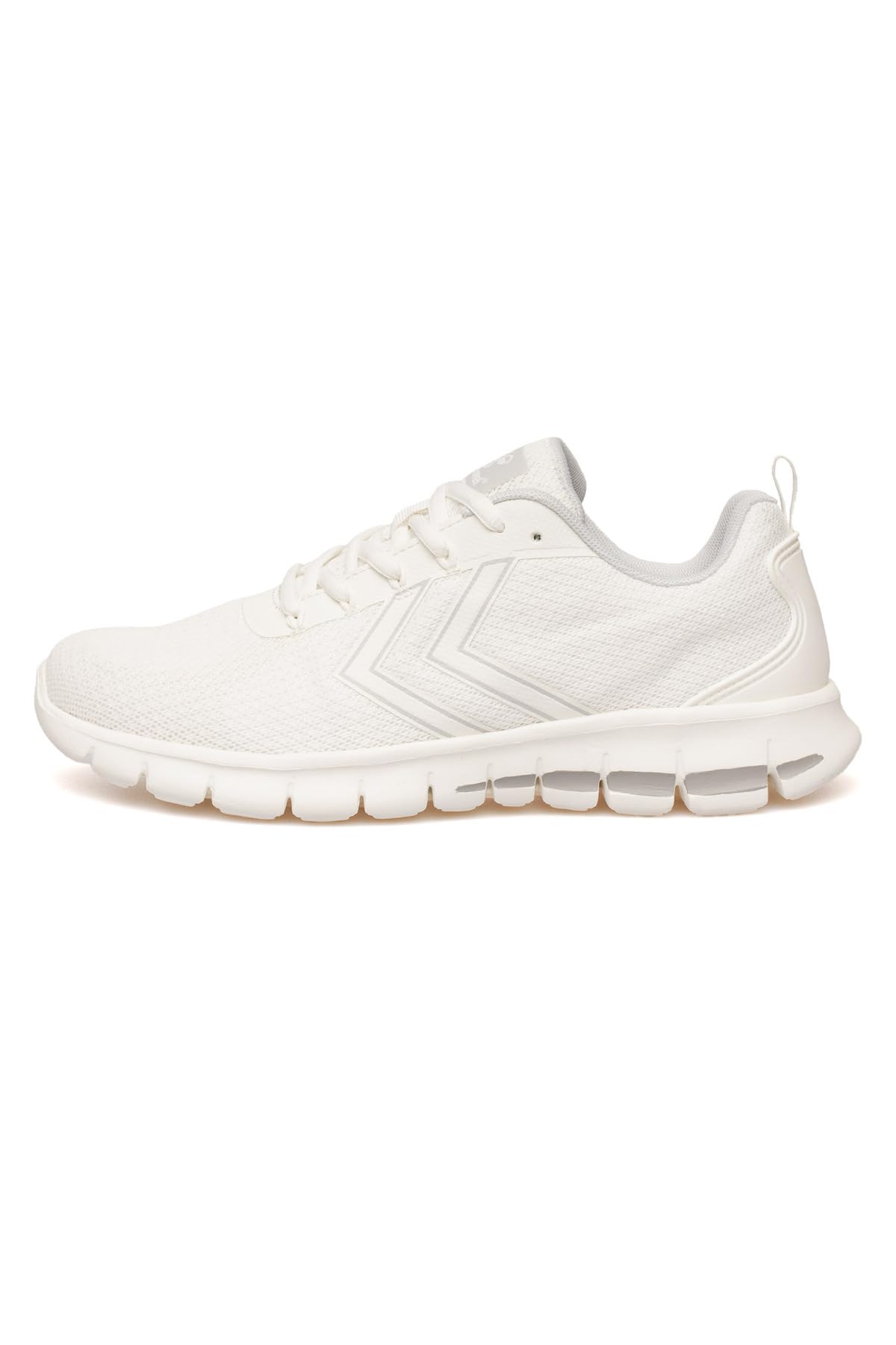 hummel BASSEL Unisex Beyaz Spor Ayakkabı, WHITE, 44