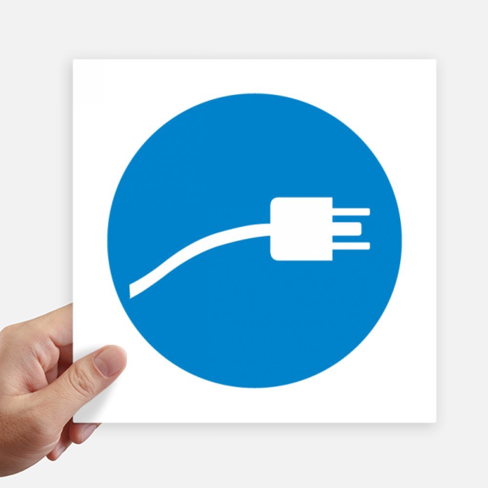 Pegatinas de cable de carga azul DIYthinker de 20cm para evitar pérdidas de maletas y personalizar motos