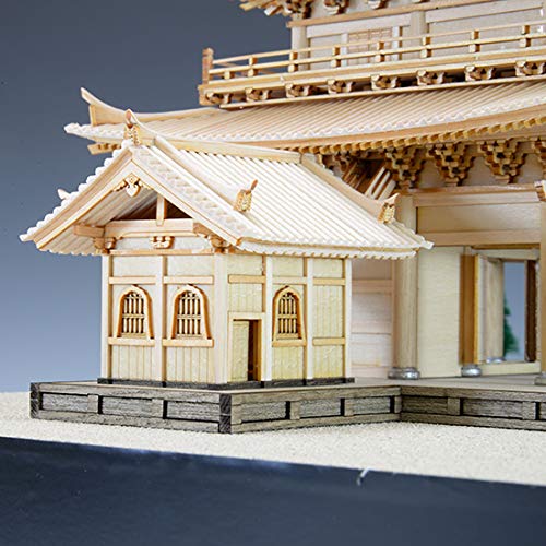 Amazon | ウッディジョー/木製建築模型 1/150知恩院・三門＋ジオラマ 
