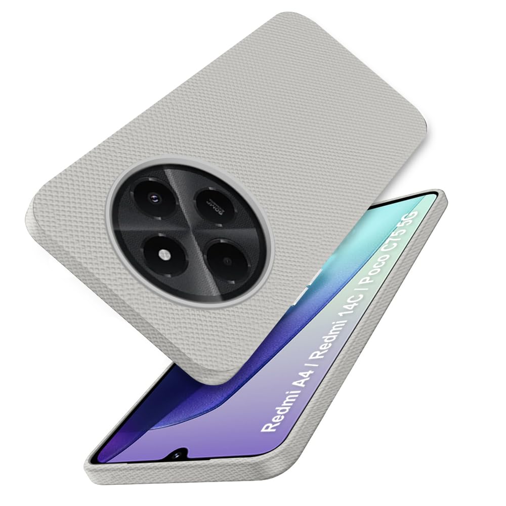 Redmi A4 5G / Poco C75 5G / Redmi 14C 5G / Poco M7 5G Case | Matte Silicone with Metal Ring Protection | Slim & Shockproof | Matte Finish Redmi A4 5G / Poco C75 5G / Redmi 14C 5G / Poc – Grey Redmi A4 5G / Poco C75 5G / Redmi 14C 5G / Poco M7 5G Case | Matte Silicone with Metal Ring Protection | Slim & Shockproof | Matte Finish Redmi A4 5G / Poco C75 5G / Redmi 14C 5G / Poc – Grey