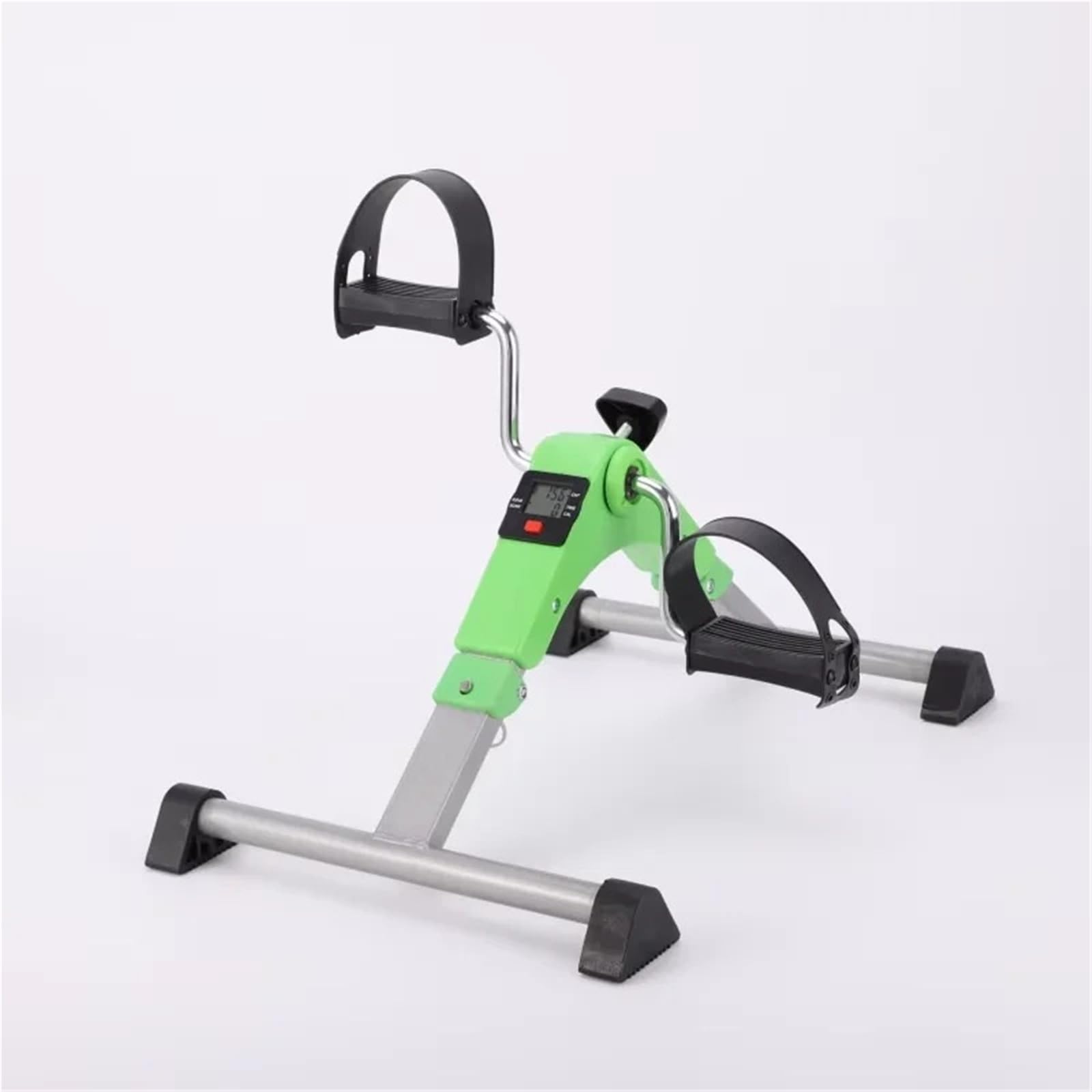 Mini bicicleta estática con pedales Mini cinta de correr plegable for el hogar, entrenador físico for piernas, entrenamiento rehabilitación, bicicleta estática compacta for uso doméstico