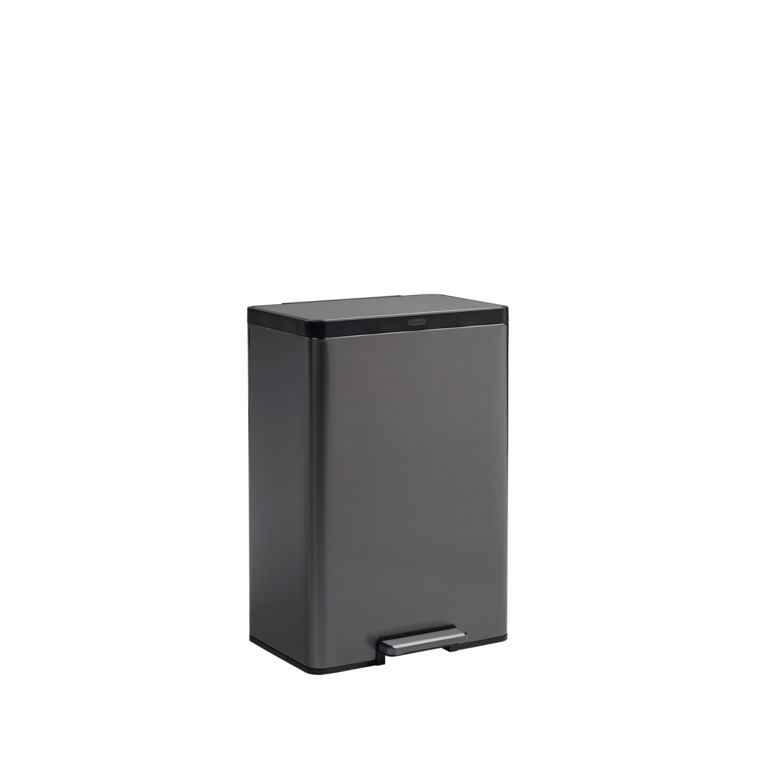 Rubbermaid i odpady kuchenne i recykling, 10,6 l, węgiel drzewny, metal ze stali nierdzewnej, niebieski, 10,5 l