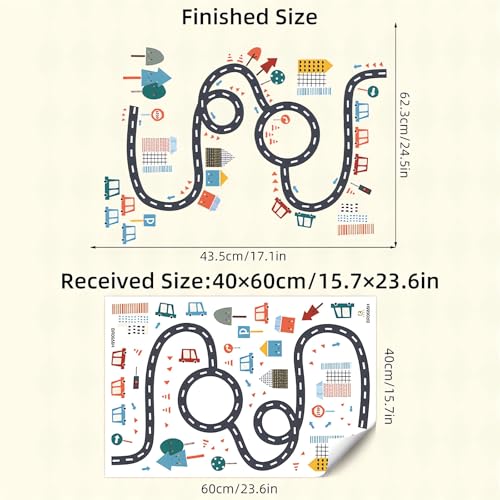 Vinilo decorativo sacinora coches para pared miniatura 3