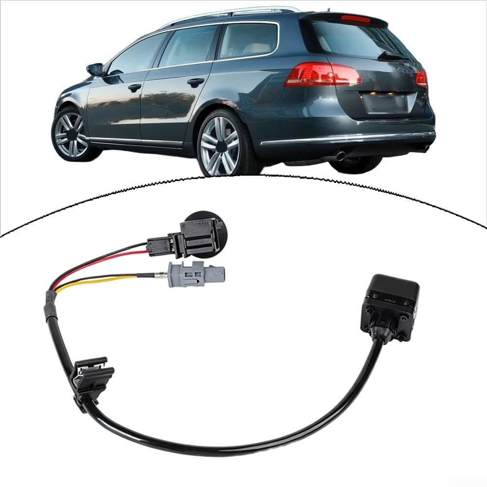 Caméra de recul pour Tiguan 2010-2019 et pour Skoda Superb 2009-2015 Caméra arrière avec résolution 720 x 480 Résistant aux intempéries Réglable à 360 degrés Pour Oe 5n0980551cdx 5n0980551a Plastique