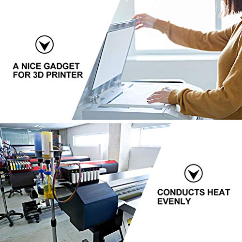 VILLCASE 1 Conjunto de Acessórios de Impressora 3D Compatível Placa de Vidro Especial Básica para An