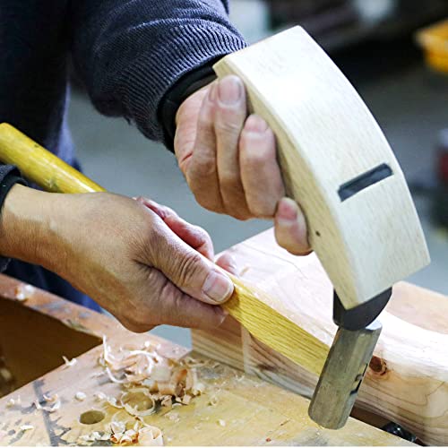 Kakuri Compass Plane 42Mm Curved Sole Plane For Woodworking, Japanese Hand Plane Kanna Wood Circular Plane Tool For Smoothing Round Surface, Made In Japan #TOP1