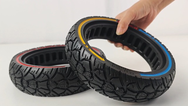 VOLOHAS 10x2,7-2,75 Vollreifen 10 Zoll Solide Reifen 70/65-6,5 Ersatzreifen für Hitway H5/HB24/Hiboy/Smartgyro Speedway/Rockway/Crossover Speedway 5/Dualtron 3/KuKirin G3/KuKirin G2 Master