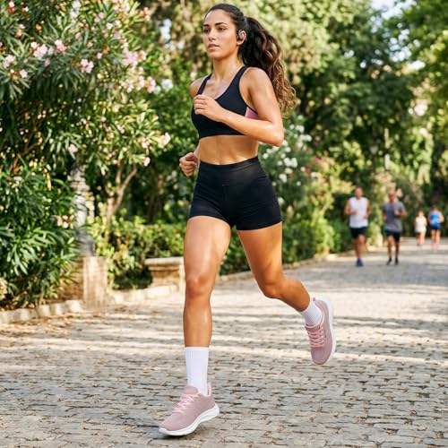 Image of Padgene Womens Sneakers Lightweight Tennis Walking Shoes Sports Running Shoes for Woman Mesh Breathable Gym Fashion Sneakers Athletic Comfortable Casual
