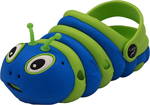 NORTY - Toddler Boy's Bug Clog Sandal, Green, Blue 40698-10MUSToddler