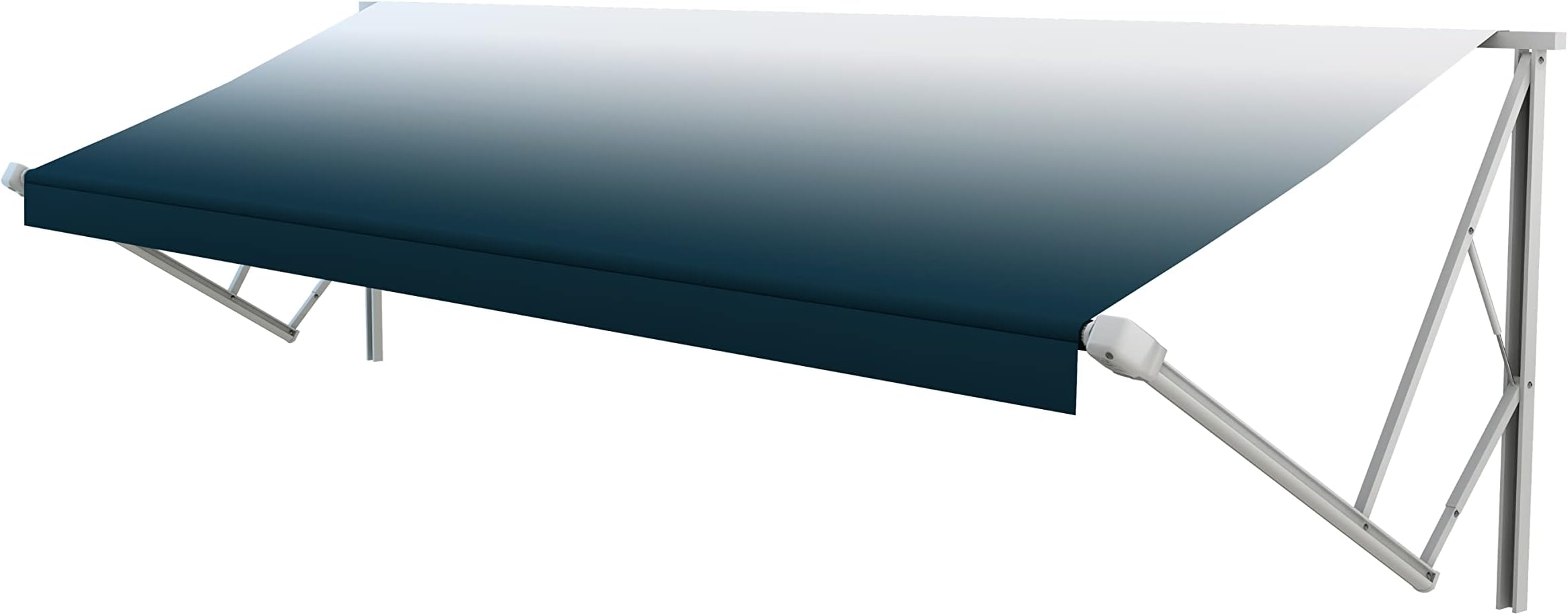 Lippert RV Solera Awning Roller and Fabric Assembly 16' White/Blue V000286915