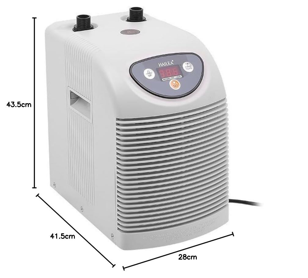 Durchlaufkühler Hailea Ultra Titan 150 (HC130=110Watt Kälteleistung) - White Special Edition