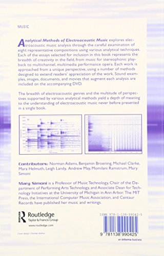 Analytical Methods of Electroacoustic Music : l'ouvrage de référence - 3