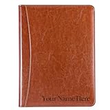 Men Leather Portfolio, Personalized Portfolio, Thank You Padfolio, Thank You Office Gifts, Gift to Say Thank You Workers, Gift for Coworkers Thank You Employees Present Colleagues Christmas Staffs