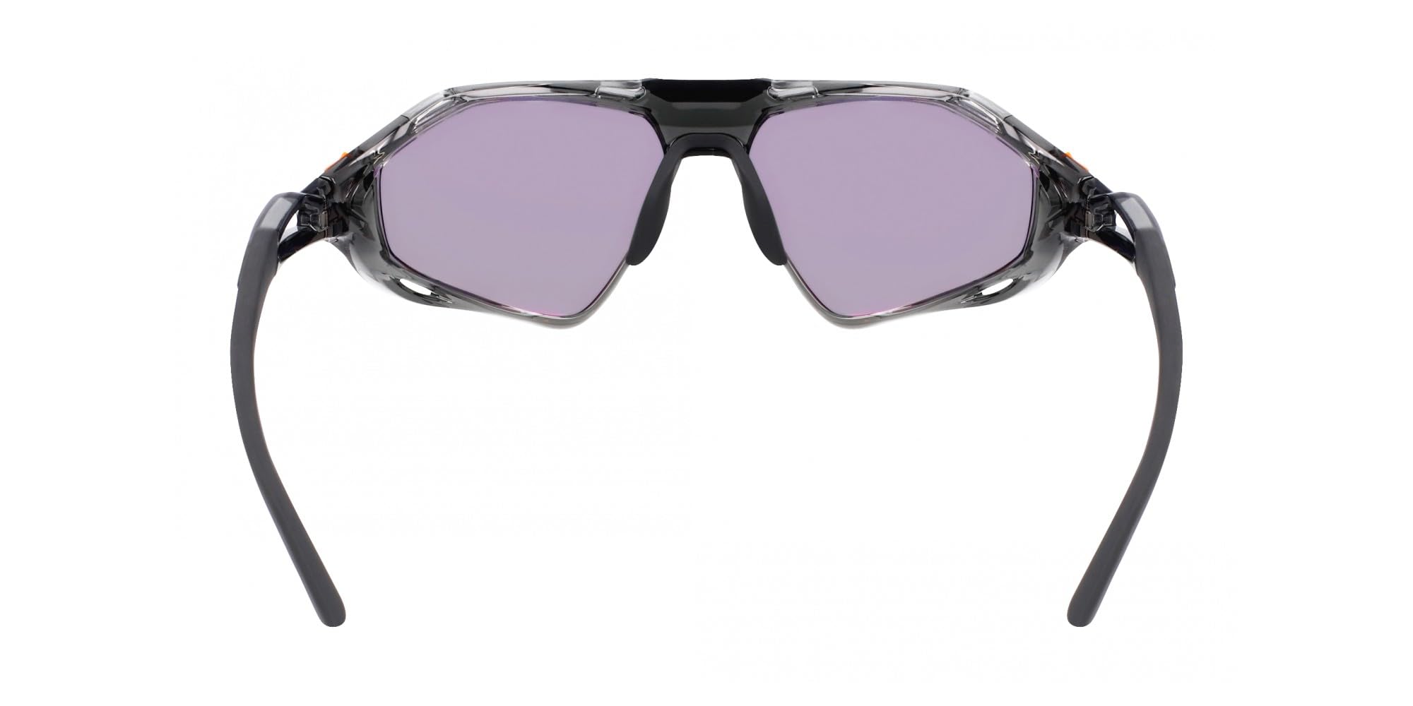 NIKE RAVE P N IU4883X 011 – Gafas de Sol Unisex, Lentes Polarizadas Plata Espejo, Montura Negra, Protección UV400, Diseño Cuadrado Deportivo