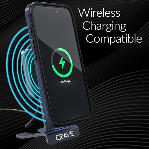 Image of Crave Dual Guard Compatible with iPhone 16 Case, Compatible with MagSafe Shockproof Protection Dual Layer Case for Apple iPhone 16 (6.1 inch) - Navy