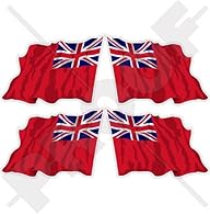 4 vinyl stickers (left-right), 5cm X 3.4cm each (approx. 2" X 1.3") Precision computer cut adhesive waterproof vinyl stickers Laminated for extra protection and longer lifetime Suitable for indoor and outdoor use Very simple to apply and remove