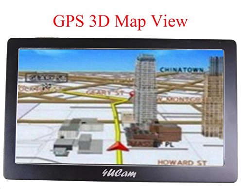 4Ucam 7-Inch Lcd Touch Screen Gps With Wireless Backup License Camera And Bluetooth System #TOP6