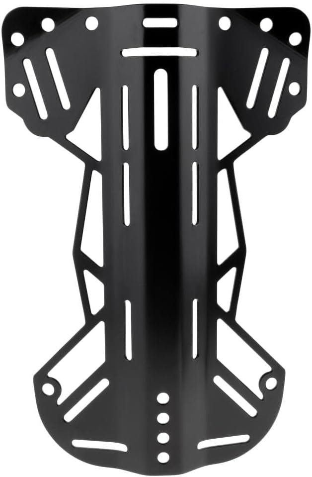 Aluminum Backplate for Scuba Diving Harness Universal