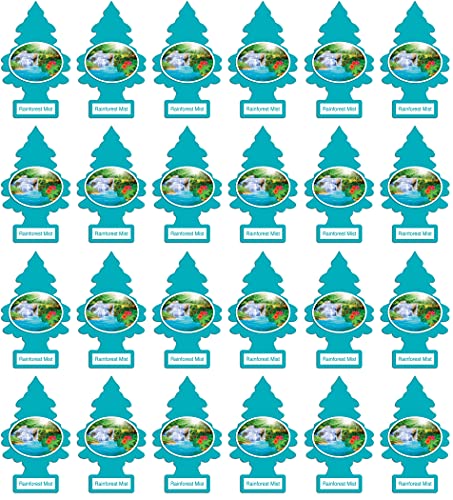 Little Trees Car Air Fresheners Rainforest Mist Scent Little Trees Car Air Fresheners Rainforest Mist Scent