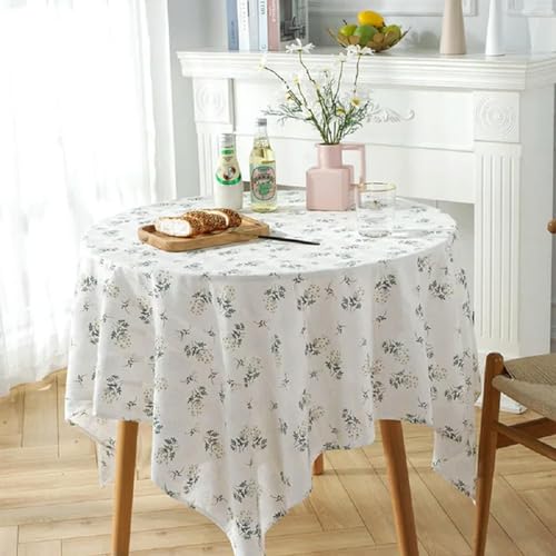 Nappe florale petite marguerite pour décoration de table raffinée