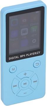 64GB MP3 Player, Outdoor 5.0 E Book MP4 Player Blue