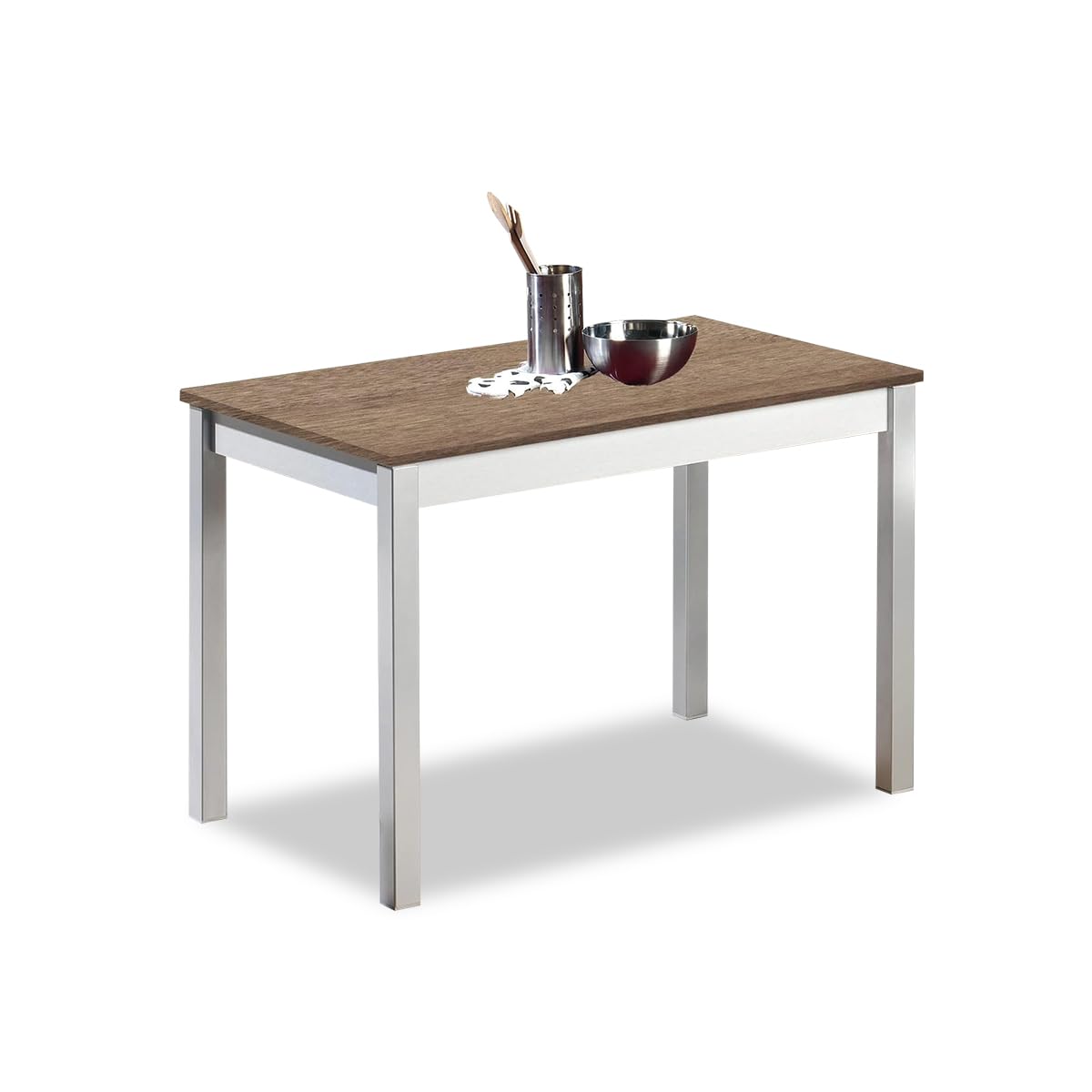 Table de cuisine chêne tenesse 90x50 pour un petit déjeuner chaleureux
