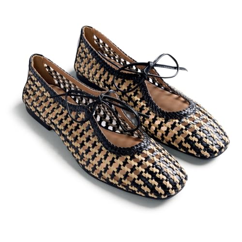GIOSEPPO Worden, Zapatos Planos Mary Jane Mujer, Negro, 37 EU